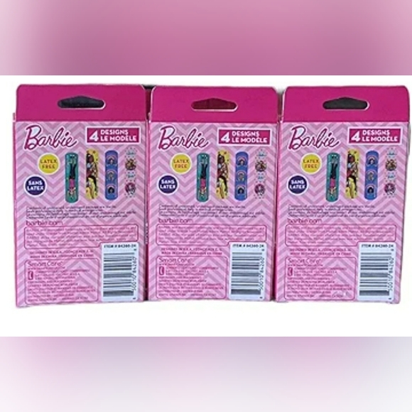 Barbie BandAids!!!! Three Boxes Bundle! - Picture 2 of 5